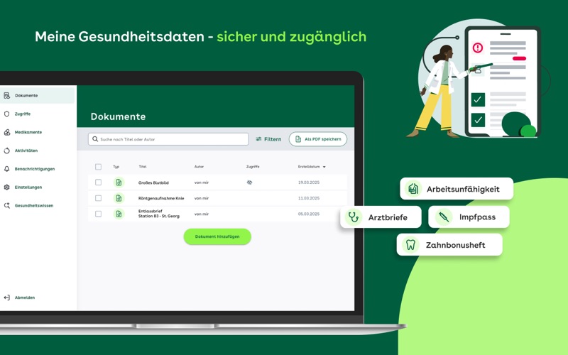 AOK Mein Leben - DC app screenshot