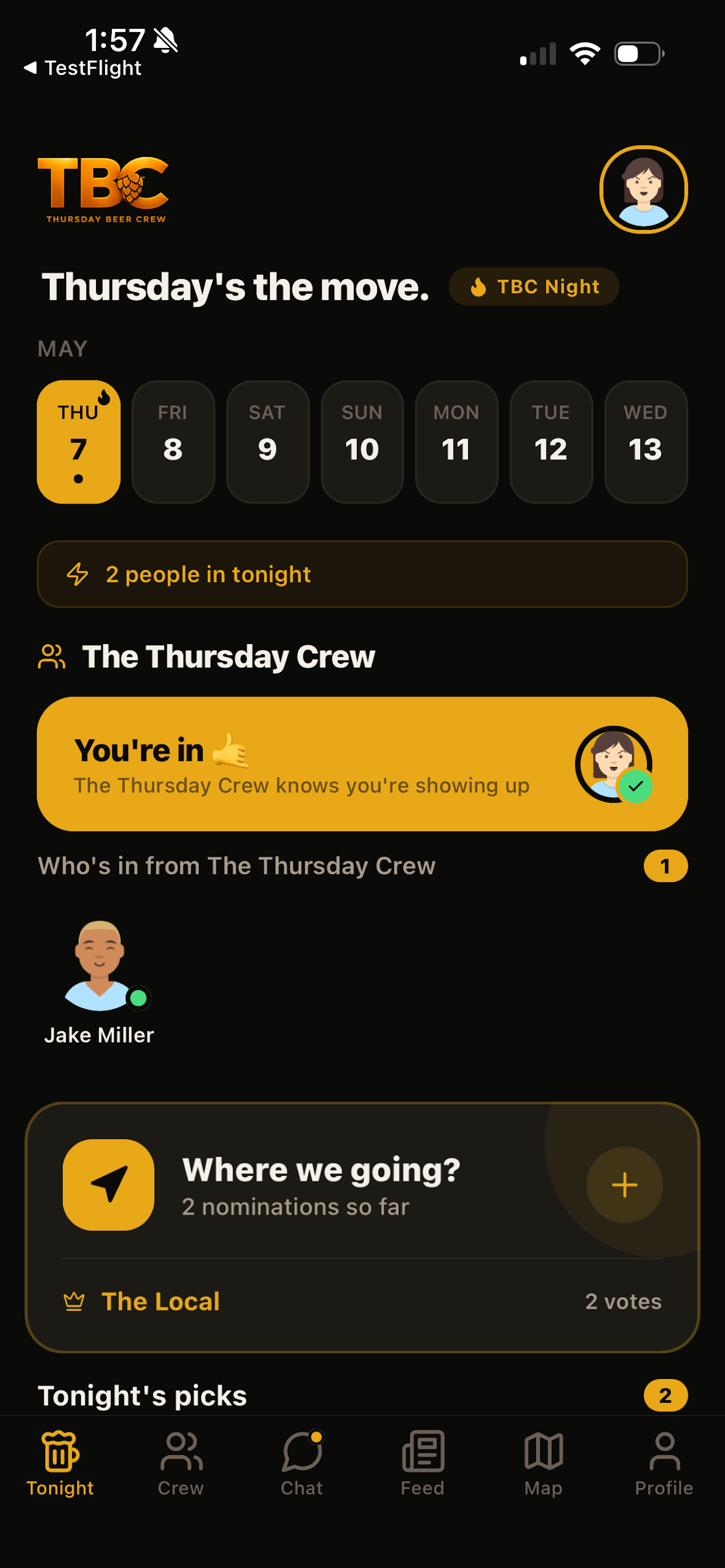 Thursday Beer Crew