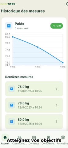 Nutriose screenshot