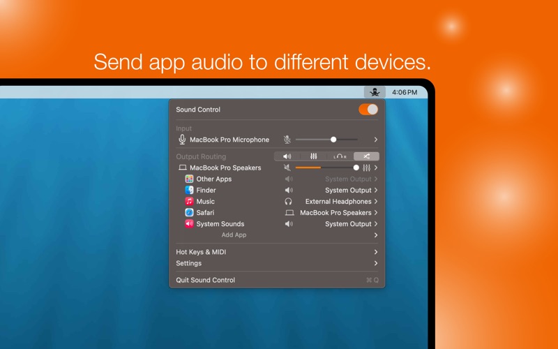 App screenshot