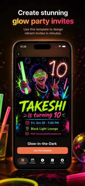 Hoop · Birthday Invitations screenshot 2