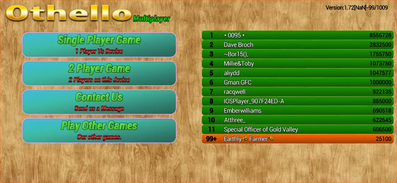 Screenshot #3 pour Othello Multiplayer