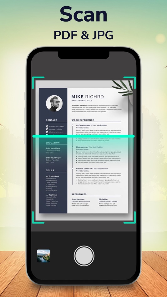 #2. PDF Scanner - Scan to PDF App (iOS) Ved: Mohit Rudani