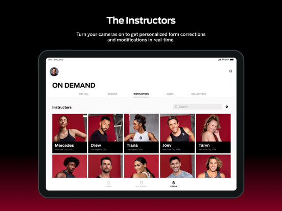 Barry’s X: Best HIIT Training iPad screenshot 4 - Health & Fitness app