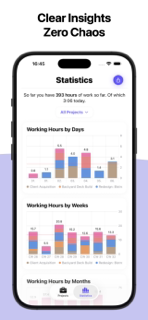 Project Time Tracker: Hours screenshot 3