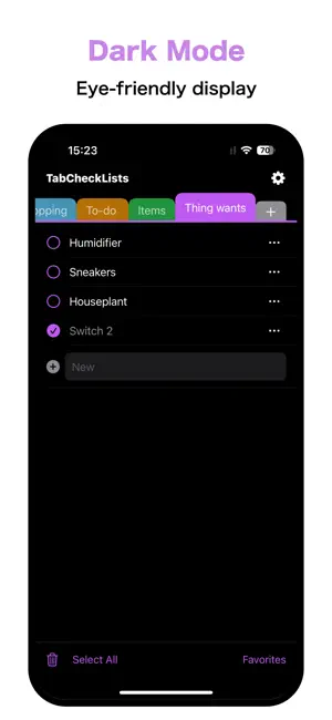 TabChecklists screenshot 4
