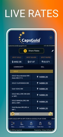 CapsGold SPOT Screenshot 1 of 6