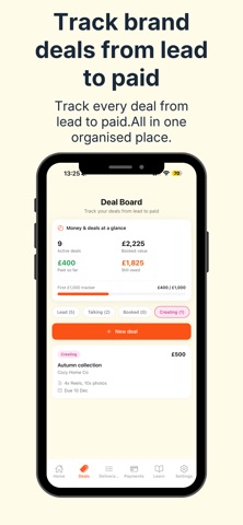 UGC Creator Deal Tracker Screenshot 1 of 5