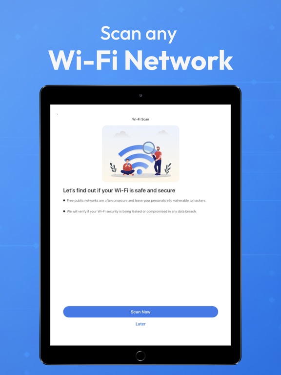 Hacker Protection, Private VPN iPad screenshot 4 - Utilities app