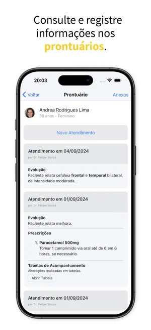 Consultório Live VBB Software screenshot 4