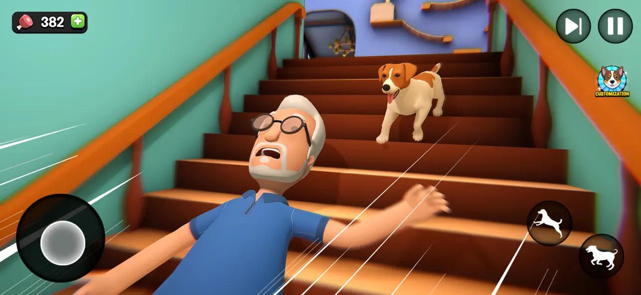 Screenshot #1 pour Pet Dog Simulator Puppy Pranks