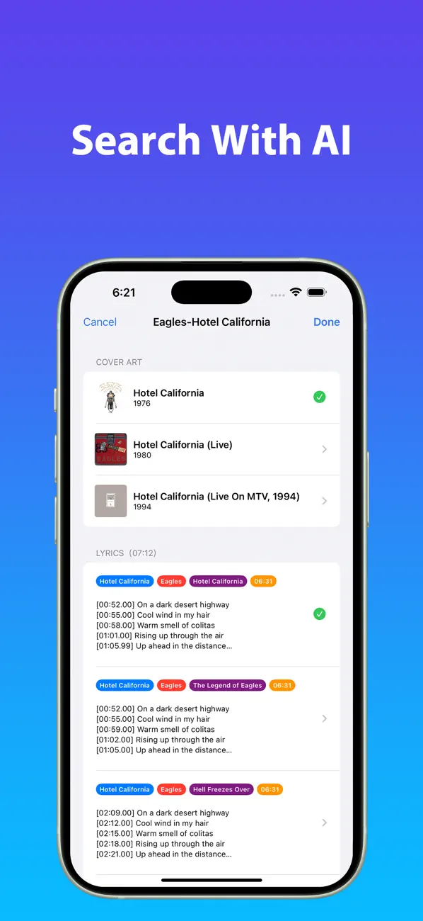#2. MP3 Tag：Music Tag Editor (iOS) di: Kaka Inc