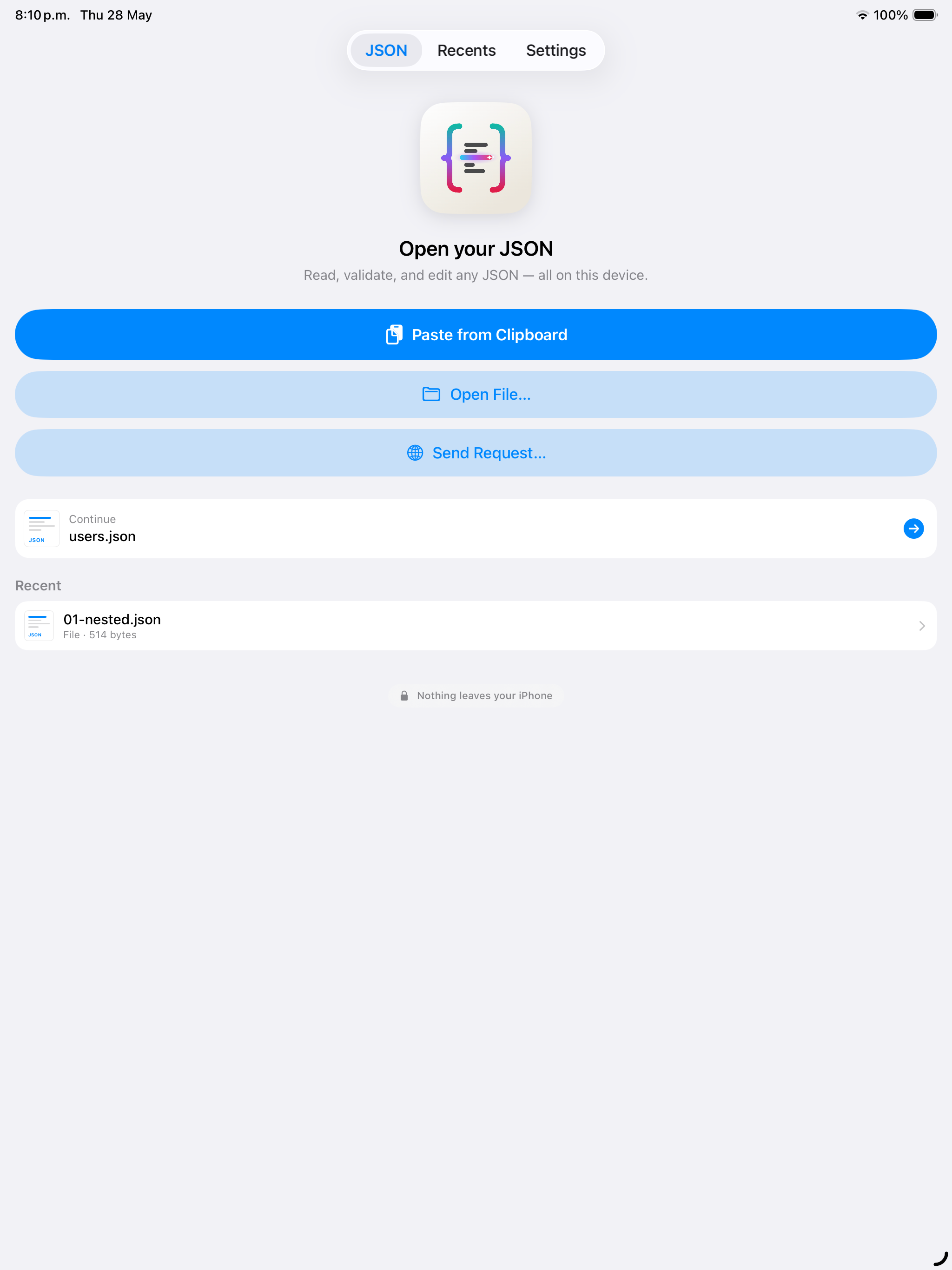 JSON Pilot — Viewer & Editor