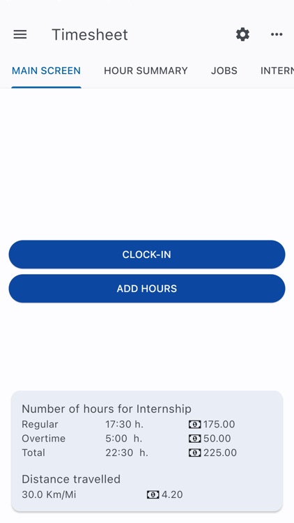 Timesheet - Access anywhere