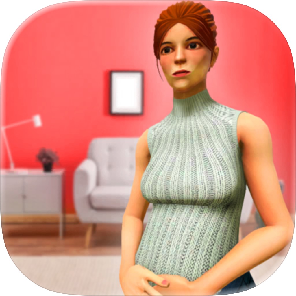 Apple App Store cover for Pregnant Mom Pregnancy Game