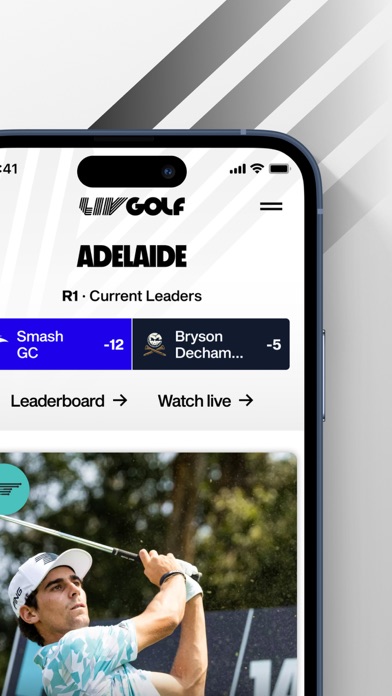 LIV Golf League Screenshot