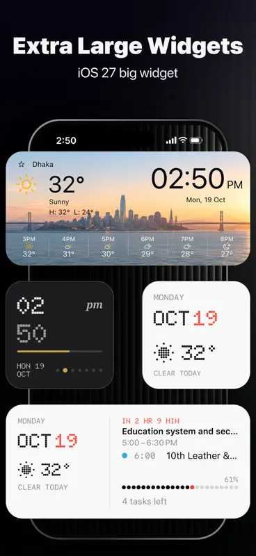 Neo Widget: Football & Weather screenshot 5 of 10