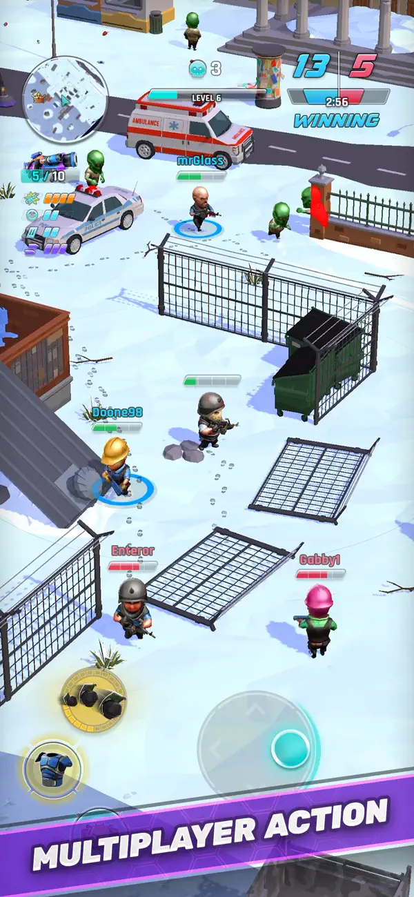 WarFriends Legends: Shooting iOS Mod IPA screenshot 5 - iOS game interface