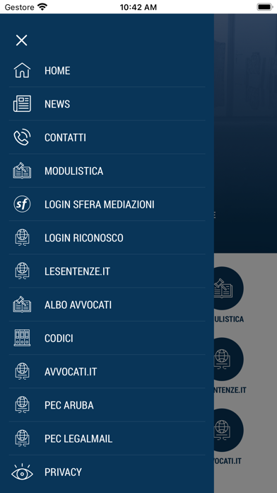 Ordine Avvocati Benevento Screenshot