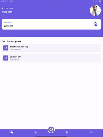 QLines تطبيق كيولاينز iPad screenshot