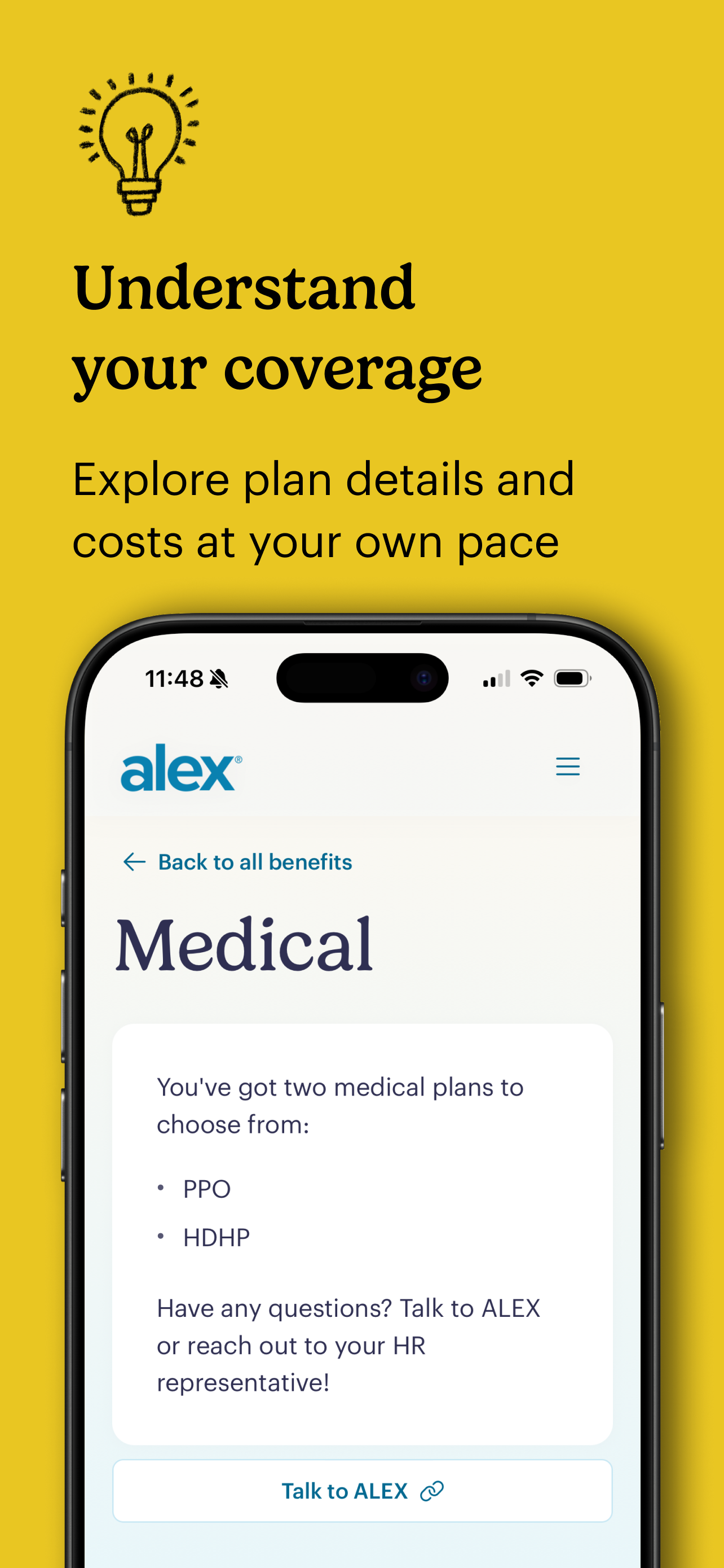 ALEX Home - My Benefits Hub screenshot 4