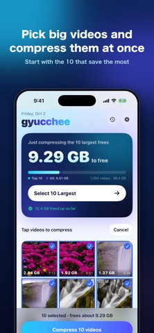 Gyucchee - Video Compressor screenshot 4