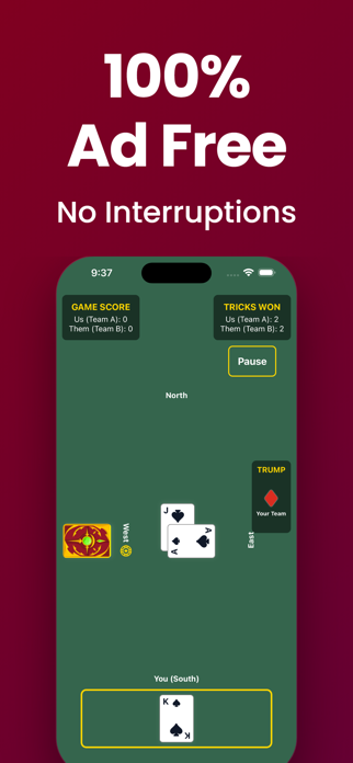 Just Euchre Screenshot 2 of 6