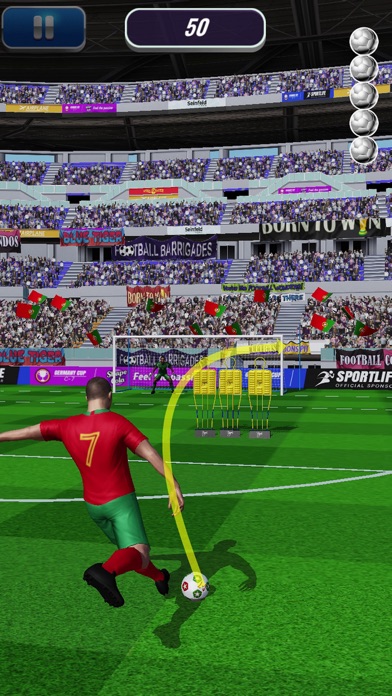 Euro Penalty Flick Soccer Screenshot