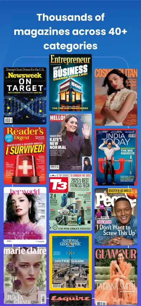 Magzter - 9,500+ Magazines screenshot 2