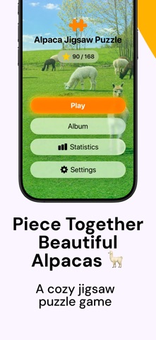 Alpaca Jigsaw Offline Puzzle screenshot