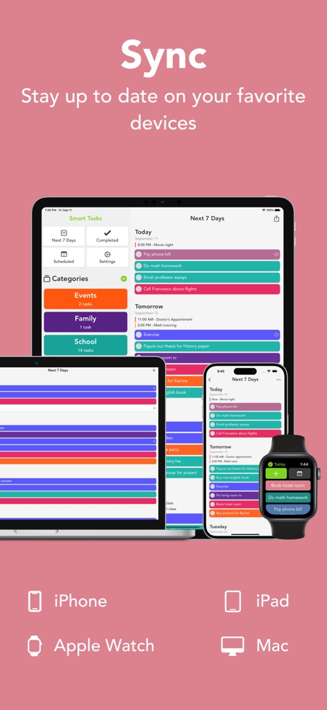 Smart Tasks - Lists Made Easy - Productivity App | MWM