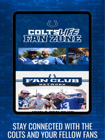 Indianapolis Colts iPad screenshot