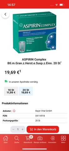 Marien-Apotheke Auerbach Screenshot 4 of 7