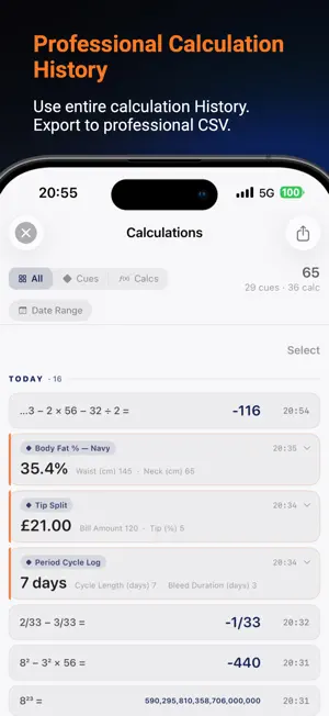 CueCalc screenshot 3