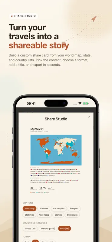 Maplora: Travel Map Tracker screenshot 6 of 8