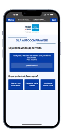 Consórcio Nacional Suzuki screenshot