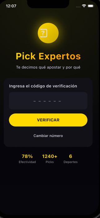 Pick Expertos Screenshot 2 of 5