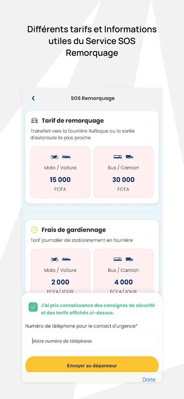 Screenshot #3 pour Sunu Autoroute