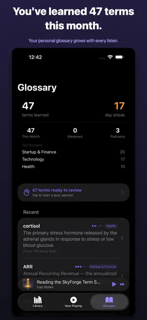 Unpack - Podcast Player screenshot 2