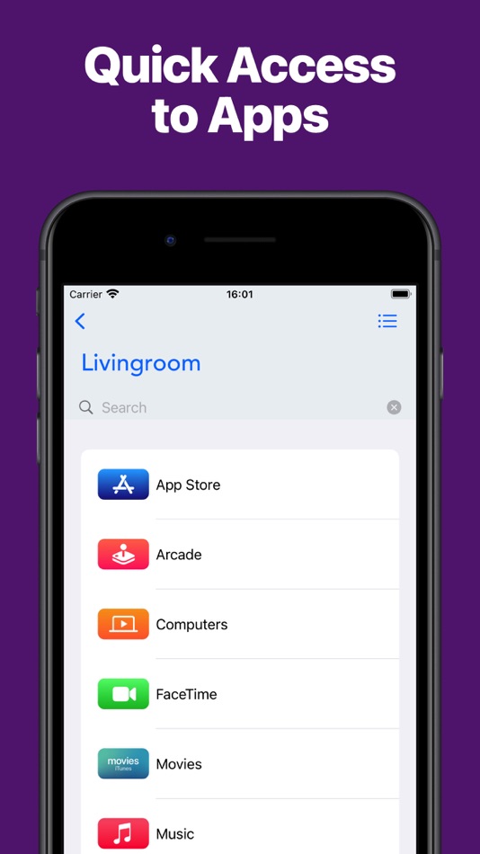 #4. TV Remote Control :) (macOS) Podle: Remote Sunrise LTD