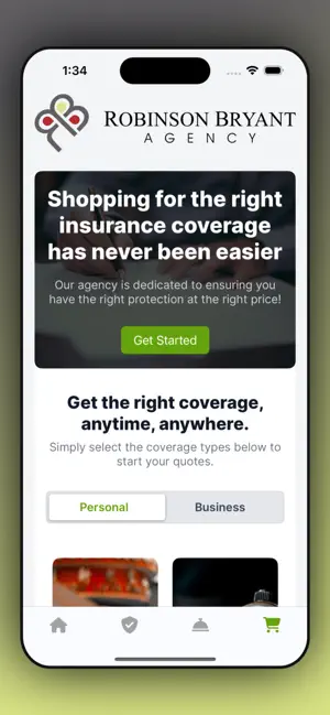 Robinson Bryant Agency screenshot 2