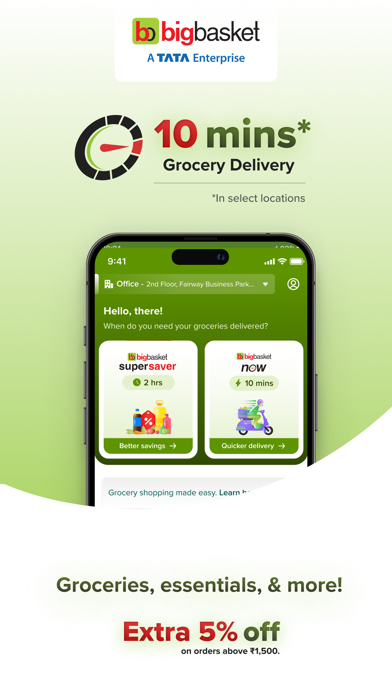 bigbasket : Grocery Appのおすすめ画像1