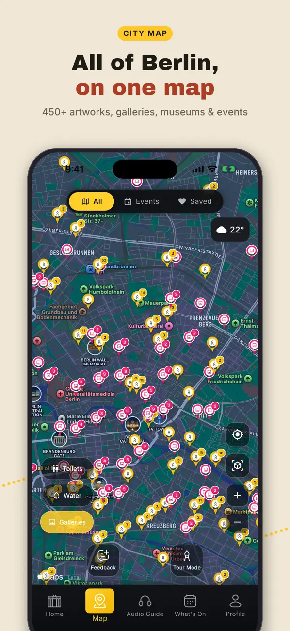 Screenshot #3 pour Berlin Art Walk - Murals & Map