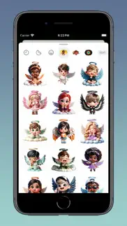 little angels stickers iphone screenshot 2