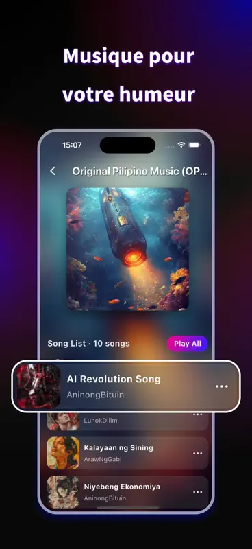 KP - AI Music & Song Generator screenshot 5 of 7