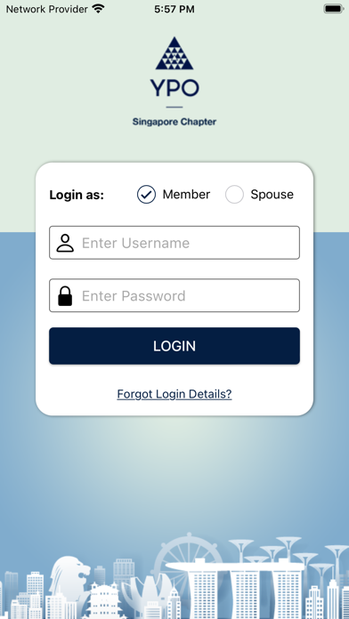 YPO Singapore Screenshot