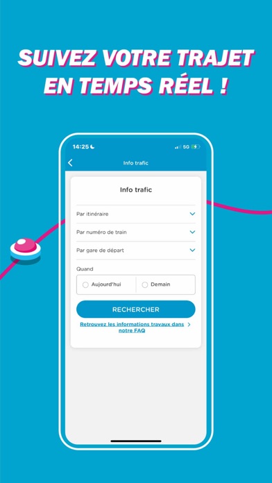 OUIGO : Billet de train & Gare Screenshot