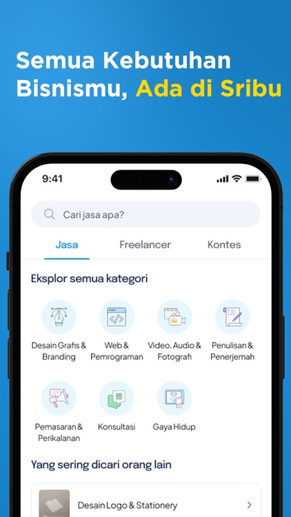 Sribu: Pilih Freelance Terbaik