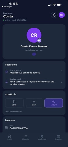 CASI Ponto Digital screenshot