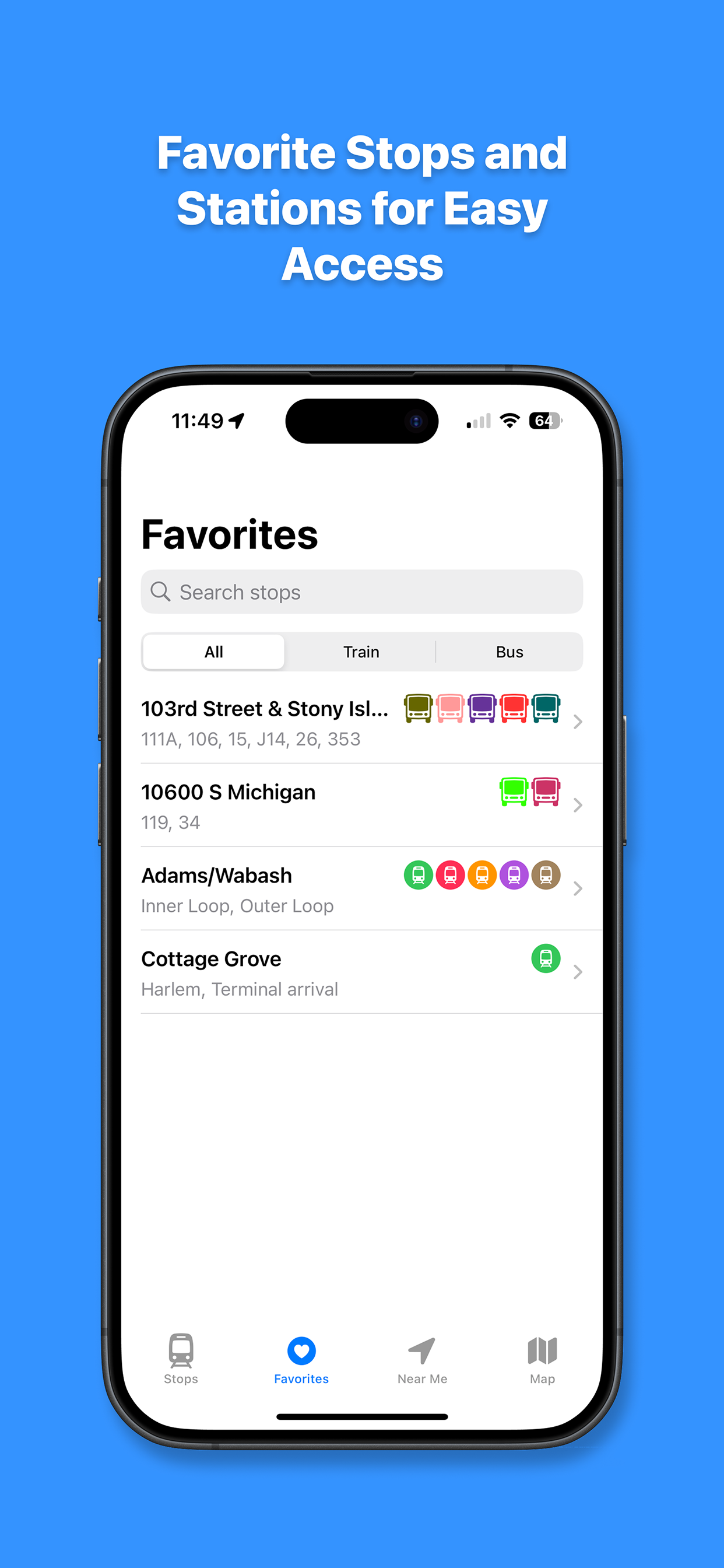 Chicago Train & Bus (CTA) screenshot 4